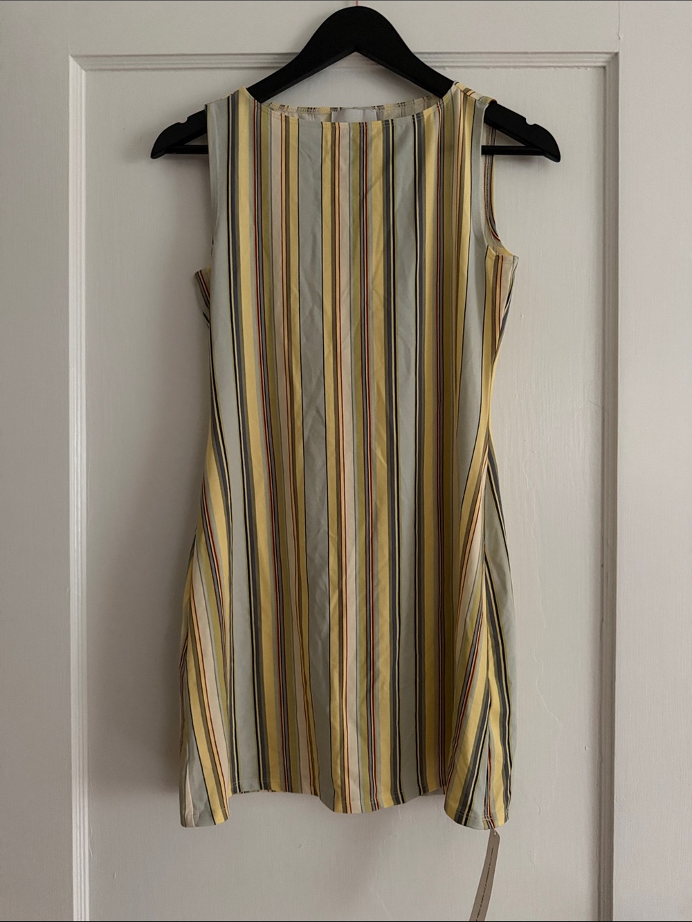 Reformation Nataly Knit Dress in Capri Stripe